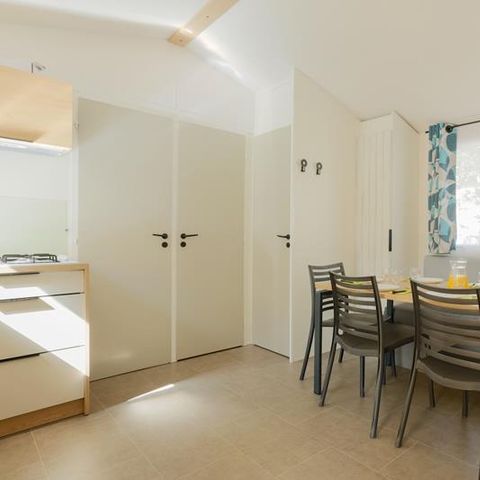 MOBILE HOME 5 people - Evasion 28.5m² (2 bedrooms D) (- 9 years) + TV + Terrace