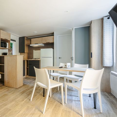 MOBILE HOME 5 people - Mobile-home Evasion Plus 28.5m² (2 bedrooms) (- of 3 years) + TV + Terrace + Air conditioning + Dishwasher 4/5 pers