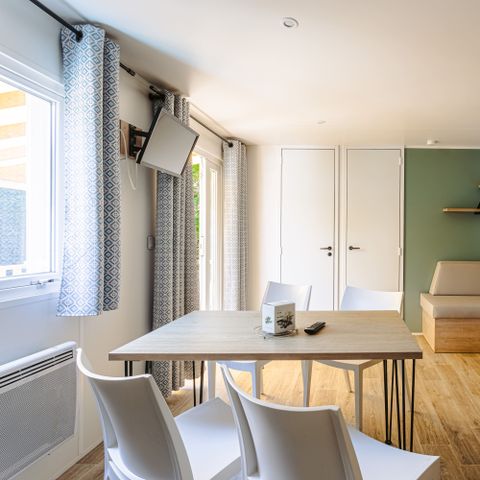 MOBILE HOME 5 people - Mobile-home Evasion Plus 28.5m² (2 bedrooms) (- of 3 years) + TV + Terrace + Air conditioning + Dishwasher 4/5 pers