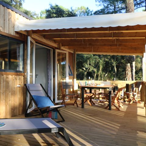 Lodge 6 persons - Cottage Floresta "Forest view" 6p - 3 bedrooms - TV - Air conditioning