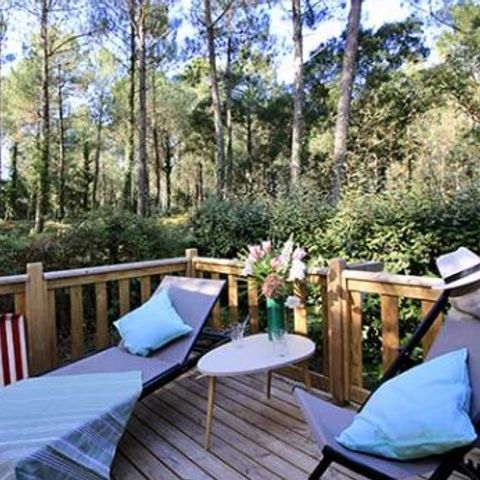 Lodge 5 persons - Cottage Floresta "Forest view" 4/5p - 2 bedrooms - TV - Air conditioning