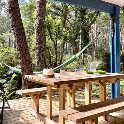 Chalet 5 persons - Chalet Villa 4/5p "Forest view" - 2 bedrooms - TV - Air conditioning