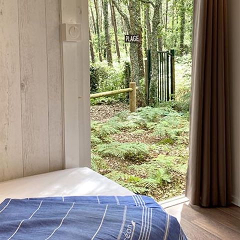 Chalet 5 persons - Chalet Villa 4/5p "Forest view" - 2 bedrooms - TV - Air conditioning