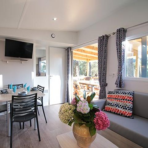 Lodge 5 persons - Cottage Floresta "Côté forêt" 4/5p - 2 bedrooms - TV - Air conditioning