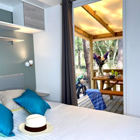 Lodge 5 persons - Cottage Floresta "Côté forêt" 4/5p - 2 bedrooms - TV - Air conditioning
