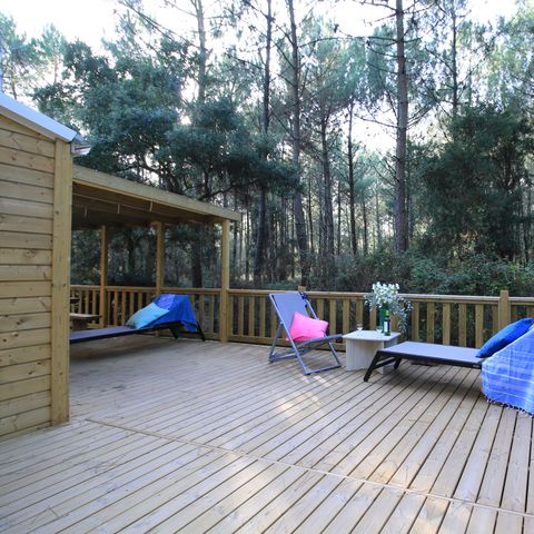 Lodge 12 persons - Cottage Floresta "Forest view" 10-12p - 5 bedrooms - TV - Air conditioning