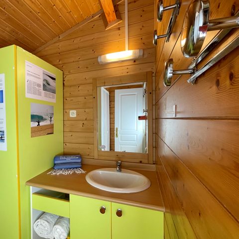 Chalet 5 persons - Chalet Anglet 4/5p - 2 Bedrooms - TV - Air conditioning