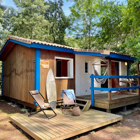 Chalet 5 persons - Chalet Anglet 4/5p - 2 Bedrooms - TV - Air conditioning