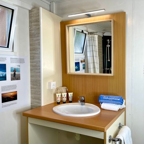 Chalet 5 persons - Chalet Tahiti 4/5p - 2 Bedrooms - TV - Air conditioning