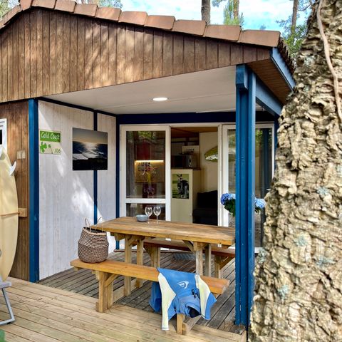 Chalet 5 persons - Chalet Gold Coast 4/5p - 2 Bedrooms - TV - Air conditioning