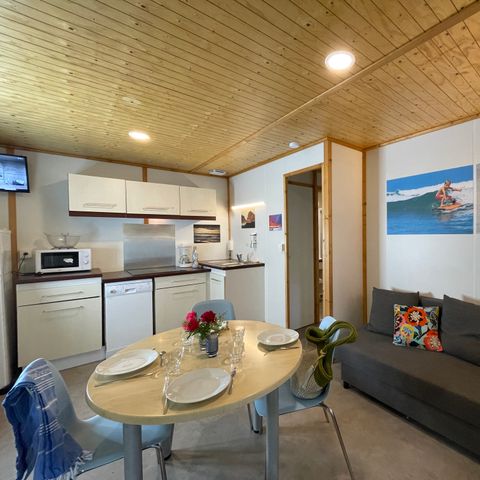 Chalet 5 persons - Chalet Bondi Beach 4/5p - 2 Bedrooms - TV - Air conditioning