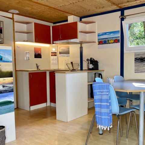 Chalet 5 persons - Chalet Jeffreys Bay 4/5p - 2 Bedrooms - TV - Air conditioning