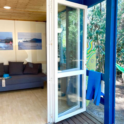 Chalet 5 persons - Chalet Teahupoo 4/5p - 2 Bedrooms - TV - Air conditioning