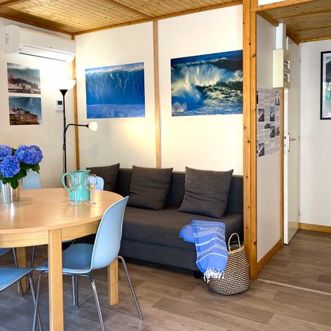Chalet 5 persons - Chalet Nazaré 4/5p - 2 Bedrooms - TV - Air conditioning