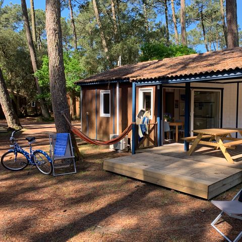 Chalet 5 persons - Chalet Nazaré 4/5p - 2 Bedrooms - TV - Air conditioning