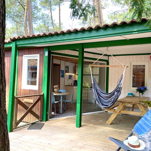 Chalet 5 persons - Chalet Hossegor 4/5p - 2 Bedrooms - TV - Air conditioning