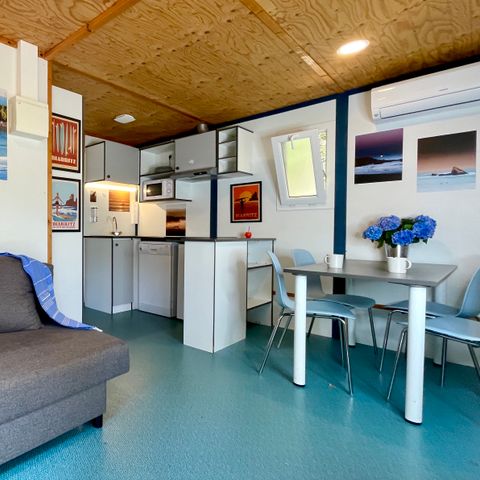 Chalet 5 persons - Chalet Biarritz 4/5p - 2 Bedrooms - Air conditioning