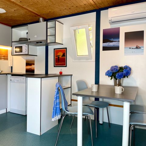 Chalet 5 persons - Chalet Biarritz 4/5p - 2 Bedrooms - Air conditioning