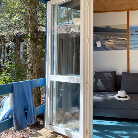 Chalet 5 persons - Chalet Biarritz 4/5p - 2 Bedrooms - Air conditioning