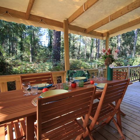 Lodge 6 persons - Cottage Loggia "Forest view" 6p - 3 bedrooms - TV - Air conditioning