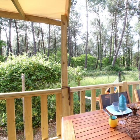 Lodge 6 persons - Cottage Loggia "Forest view" 6p - 3 bedrooms - TV - Air conditioning