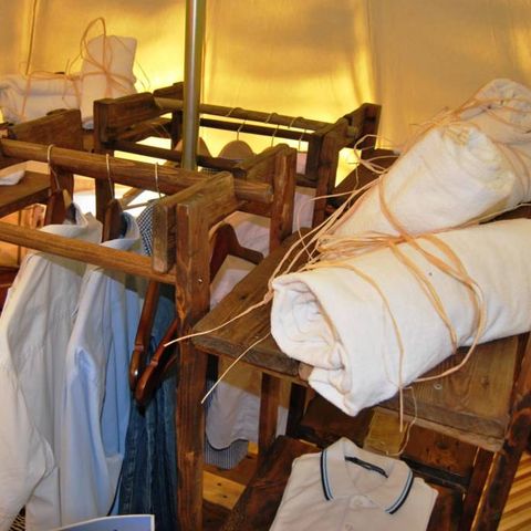 CANVAS AND WOOD TENT 4 people - BELLA TENT - Without sanitary facilities