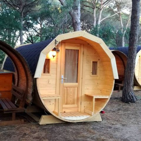 UNUSUAL ACCOMMODATION 4 people - BELLA TENT BARRIQUE - Without sanitary facilities
