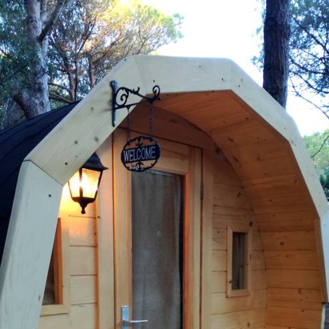 UNUSUAL ACCOMMODATION 4 people - BELLA TENT BARRIQUE - Without sanitary facilities