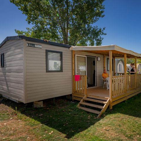 MOBILE HOME 6 people - Comfort | 2 Bedrooms | 4/6 Pers. | Raised terrace | Air conditioning