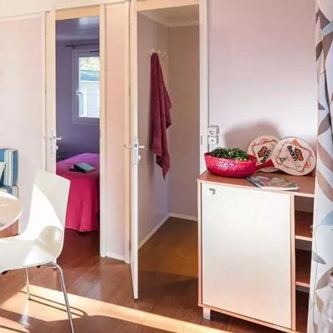 MOBILE HOME 6 people - Classic | 2 Bedrooms | 4/6 Pers. | Raised terrace | Air-con.