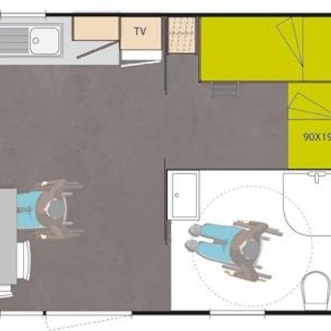 CHALET 4 people - Cottage Caborde PMR