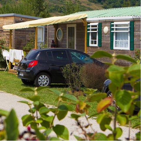 MOBILE HOME 6 people - Cottage Séquanie - 32m² - 3 bedrooms for large families