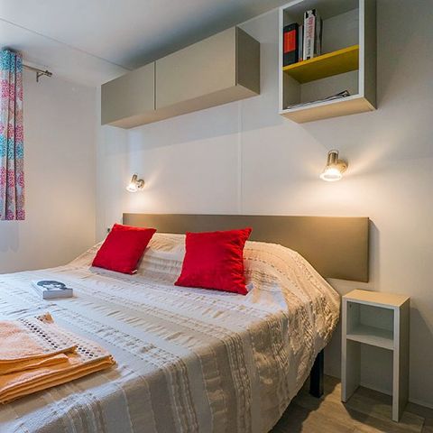 Mobile home 6 persons - Mobile-home | Comfort XL | 3 Bedrooms | 6 Pers | Raised terrace | Air conditioning | TV