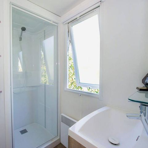 Bungalow 4 persons - Mobile home | Comfort | 2 Bedrooms | 4 Pers | Raised terrace | Air conditioning | TV