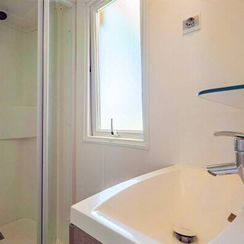 Mobile home 6 persons - Mobile-home | Comfort | 3 Bedrooms | 6 Pers. | Raised terrace