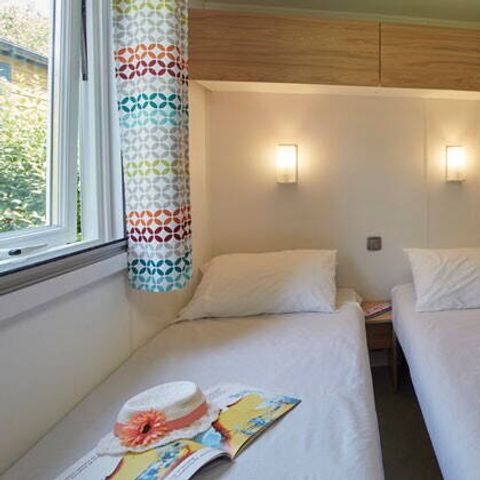 Mobile home 6 persons - Mobile-home | Comfort | 3 Bedrooms | 6 Pers. | Raised terrace