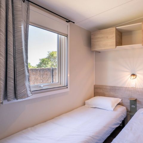 Mobile home 6 persons - Mobile-home | Premium | 3 Bedrooms | 6 Pers | Raised terrace | Air conditioning | TV