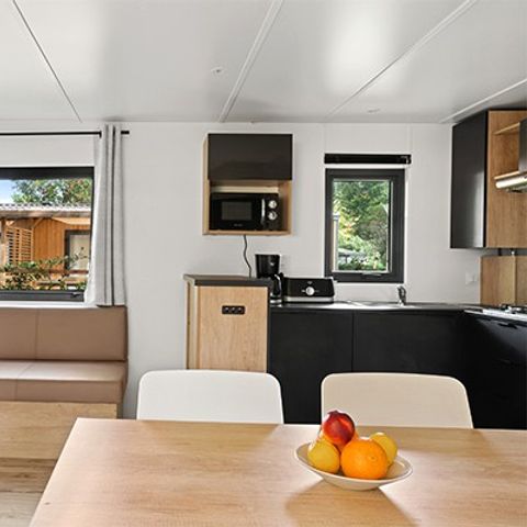 Mobile home 6 persons - Ultimate | 3 Bedrooms | 6 Pers | Raised terrace | 2 bathrooms | Air conditioning | TV