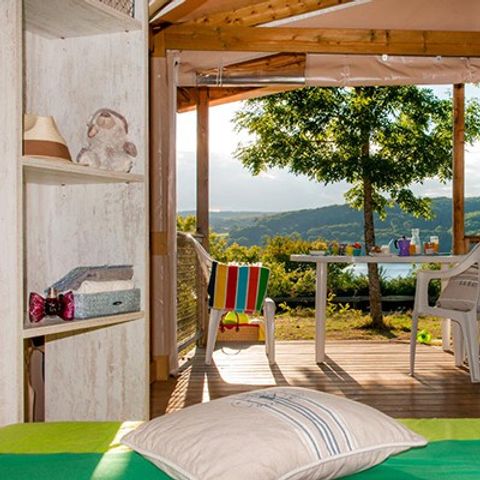Lodge 5 persons - Eco-Lodge Tent | 2 Bedrooms | Capacity 4/5 persons | Without Bathroom