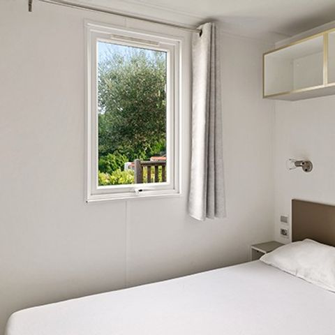 Mobile home 4 persons - Mobile-home | Comfort XL | 2 Bedrooms | 4 Pers | Raised terrace | Air conditioning | TV