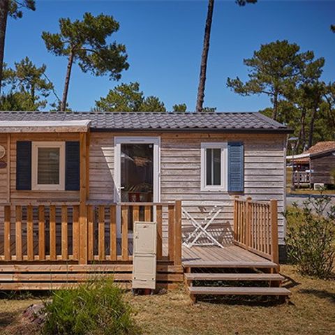 Mobile home 4 persons - Mobile-home | Comfort XL | 2 Bedrooms | 4 Pers. | Raised terrace