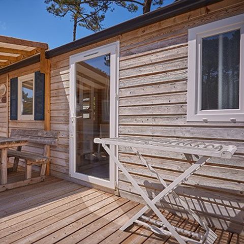 Mobile home 4 persons - Comfort XL | 2 Bedrooms | 4 Pers. | Raised terrace