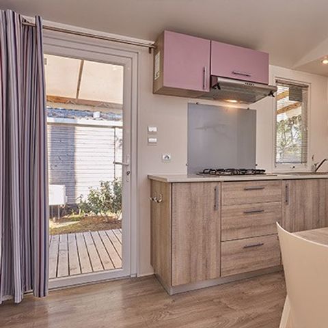 Mobile home 6 persons - Comfort XL | 2 Bedrooms | 4/6 Pers | Raised terrace | Air conditioning