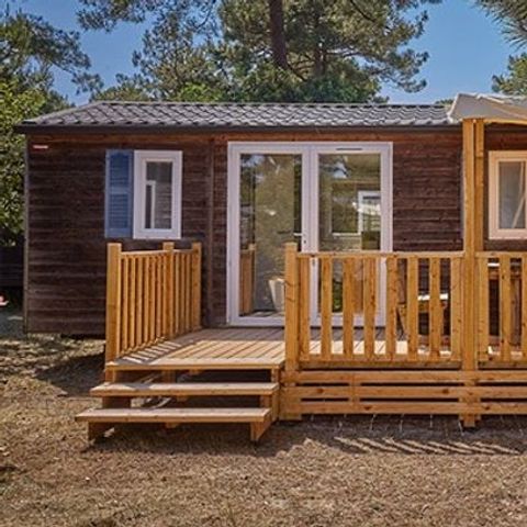 Mobile home 6 persons - Mobile-home | Comfort XL | 3 Bedrooms | 6 Pers. | Raised terrace | Air conditioning