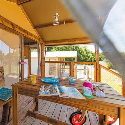 Lodge 5 persons - Tent Lodge | 2 Bedrooms | Capacity 4/5 persons | Without Bathroom