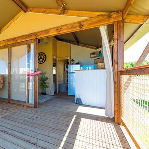 Lodge 5 persons - Tent Lodge | 2 Bedrooms | Capacity 4/5 persons | Without Bathroom