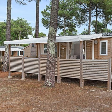 Mobile home 6 persons - Mobile-home | Comfort XL | 3 Bedrooms | 6 Pers. | Raised terrace