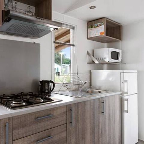 Mobile home 4 persons - Comfort | 2 Bedrooms | 4 Pers | Raised terrace | 1 bathroom