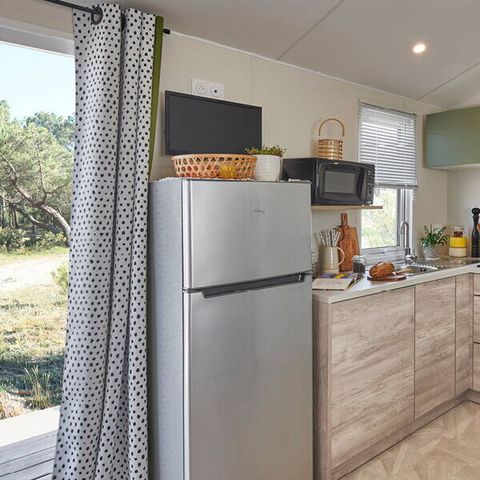 Mobile home 6 persons - Premium | 3 Bedrooms | 6 Pers | Lounge Terrace | 1 Bathroom | Air Conditioning | TV