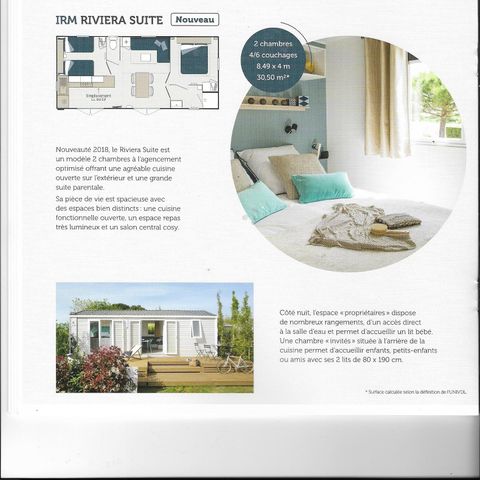Mobile home 6 persons - RIVIERA